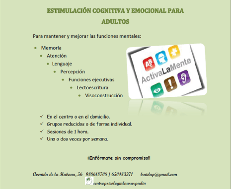 Estimulación cognitiva