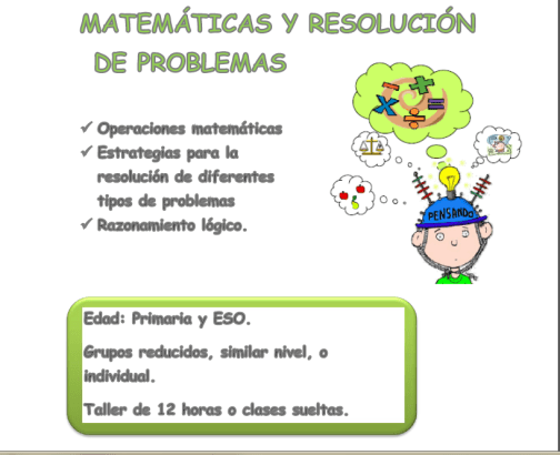 MATEMÁTICAS Y RESOLUCIÓN DE PROBLEMAS